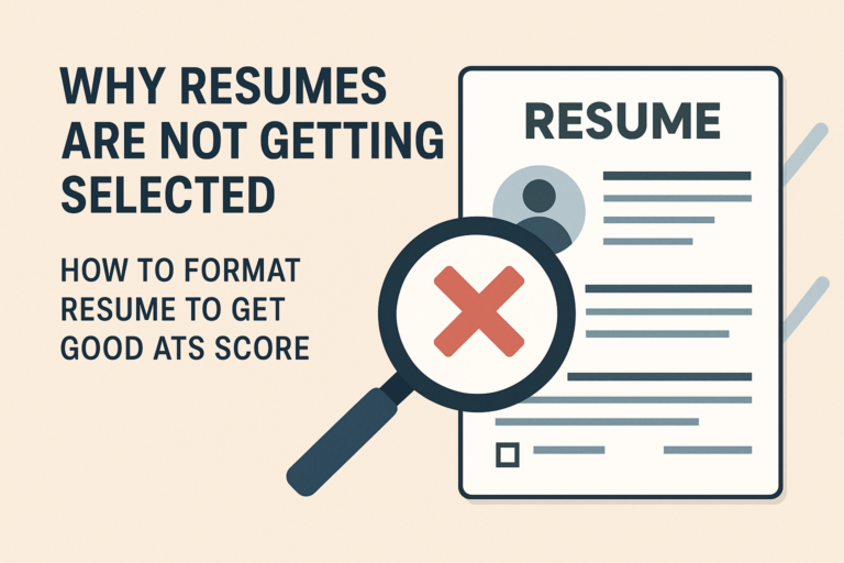 Why Your Resume Isn’t Getting Seen: Mastering ATS Formatting & Structure
