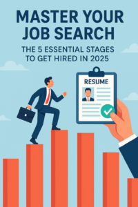 Master Your Job Search: The 5 Essential Stages to Get Hired in 2025